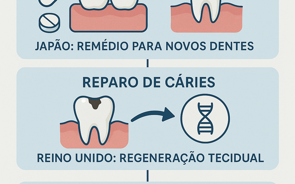 🦷 O Futuro da Odontologia: Dentes que Nascem Novamente e se regeneram sozinhos??